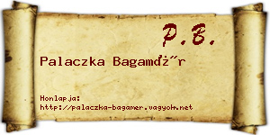 Palaczka Bagamér névjegykártya